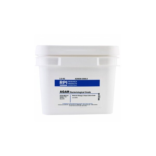 Agar, Bacteriological Grade, 2.5 KG